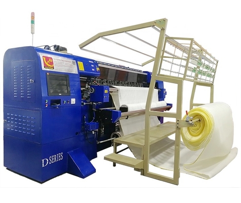 Shuttleless Multi Hoofddie het Watteren Machine Shuttleless het Watteren Machine voor Matras wordt gebruikt